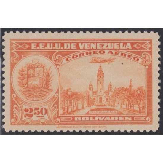 Venezuela A- 112 1938/40 Timbres de 1938 Avión Airplane MH Venezuela A- 112 1938/40 Timbres de 1938 Avión Airplane MH