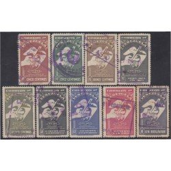 Venezuela A- 278/86 1950 Aniversario de la Unión Postal Universal MH Venezuela A- 278/86 1950 Aniversario de la Unión Postal Universal MH