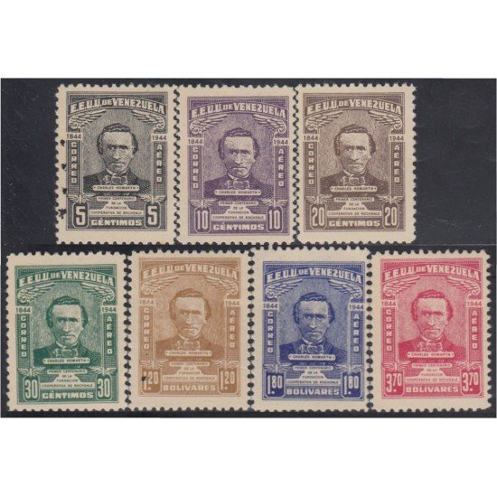 Venezuela A- 195/01 1944 Charles Howarth MH Venezuela A- 195/01 1944 Charles Howarth MH