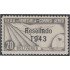 Venezuela  A- 176 1943 Timbres de 1937 Resellado Avión MH