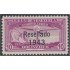 Venezuela  A- 175 1943 Timbres de 1937 Resellado Avión MH