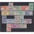 Venezuela  A- 160/76 1943 Timbres de 1937 Resellado Avión MH