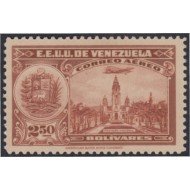 Venezuela  A- 92 1938 Serie antigua Grabados Panteón Nacional MH