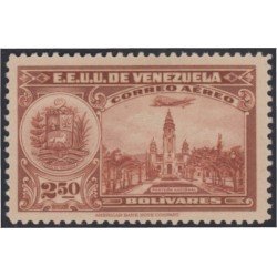 Venezuela A- 92 1938 Serie antigua Grabados Panteón Nacional MH Venezuela A- 92 1938 Serie antigua Grabados Panteón Nacional MH