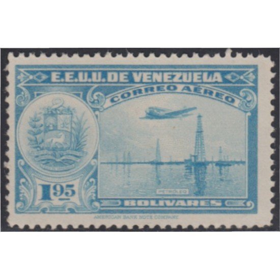 Venezuela A- 90 1938 Serie antigua Grabados Panteón Nacional MH Venezuela A- 90 1938 Serie antigua Grabados Panteón Nacional MH