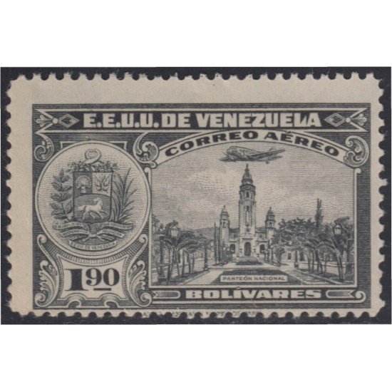 Venezuela A- 89 1938 Serie antigua Grabados Panteón Nacional MH Venezuela A- 89 1938 Serie antigua Grabados Panteón Nacional MH