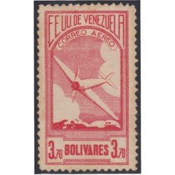 Venezuela A- 61 1937 Serie antigua Avión MH Venezuela A- 61 1937 Serie antigua Avión MH