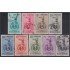 Venezuela  A- 328/36 1951 Escudo del Estado de Anzoátegui usados