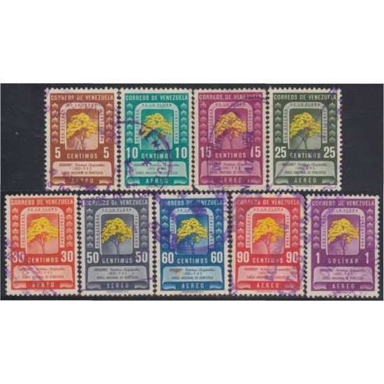 Venezuela A- 287/95 1950 Pro defensa de la flora venezolana Árbol usados Venezuela A- 287/95 1950 Pro defensa de la flora venezolana Árbol usados
