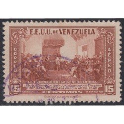 Venezuela A- 137 1940/44 50 Años de la Unión Panamericana usados Venezuela A- 137 1940/44 50 Años de la Unión Panamericana usados