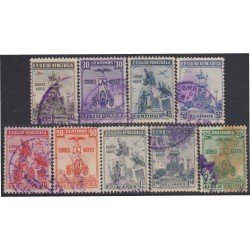 Venezuela A- 122/30 1938 Centenario de la Batalla de Carabobo Monumento usados Venezuela A- 122/30 1938 Centenario de la Batalla de Carabobo Monumento usados