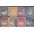Venezuela  A- 114/21 1938/40 Timbres de 1932 Avión mapa de Venezuela usados