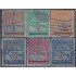 Venezuela  A- 41/46 1937 Timbres de 1932 Avión usados