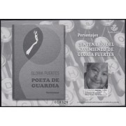 España Spain Prueba de lujo 138 2018 Centenario del nacimiento de Gloria Fuertes España Spain Prueba de lujo 138 2018 Centenario del nacimiento de Gloria Fuertes