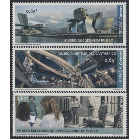 España Spain 5216/18 2018 Museos MNH España Spain 5216/18 2018 Museos MNH