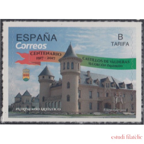 España Spain 5223 2018 Centenario Castillos de Valderas MNH Tarifa B