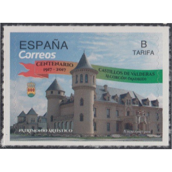 España Spain 5223 2018 Centenario Castillos de Valderas MNH Tarifa B España Spain 5223 2018 Centenario Castillos de Valderas MNH Tarifa B