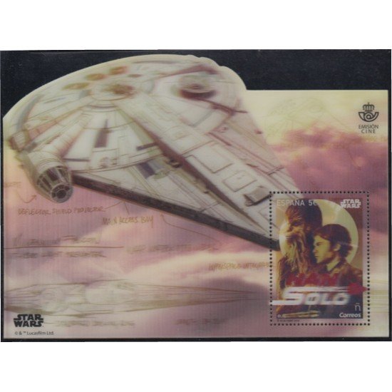 España Spain 5224 2018 Cine Star Wars MNH