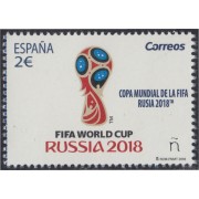 España Spain 5231 2018 Copa Mundial de Fútbol FIFA Rusia 2018 MNH