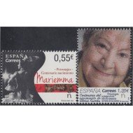 España Spain 5234/35 2018 100 Años de nacimiento Mariemma y Gloria Fuertes MNH