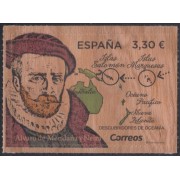 España Spain 5245 2018 Descubridores de oceanía Álvaro de Mendaña y Neira MNH