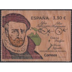 España Spain 5245 2018 Descubridores de oceanía Álvaro de Mendaña y Neira MNH España Spain 5245 2018 Descubridores de oceanía Álvaro de Mendaña y Neira MNH