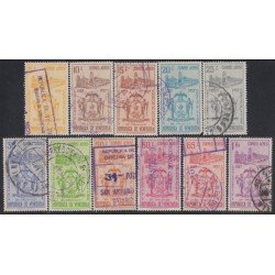 Venezuela A- 664/74 1958 4º Centenario de la Villa de Trujillo usados Venezuela A- 664/74 1958 4º Centenario de la Villa de Trujillo usados