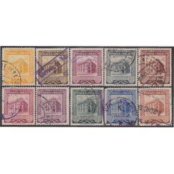 Venezuela A- 566/76 1955 Oficina de Correos de Caracas usados Venezuela A- 566/76 1955 Oficina de Correos de Caracas usados