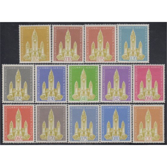 Venezuela A- 687/00 1960 Panteón Nacional de Caracas MH Venezuela A- 687/00 1960 Panteón Nacional de Caracas MH