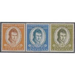 Venezuela A- 683/85 1960 Centenario de la muerte de Alexander von Humboldt MH Venezuela A- 683/85 1960 Centenario de la muerte de Alexander von Humboldt MH