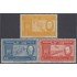 Venezuela  A- 680/82 1959 Centenario del timbre MH