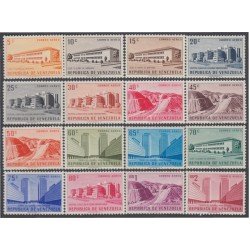 Venezuela A- 590/05 1956 Serie antigua sitios y monumentos MH Venezuela A- 590/05 1956 Serie antigua sitios y monumentos MH