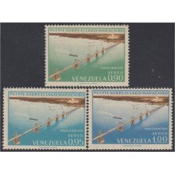 Venezuela A- 790/92 1963 Inauguración Puente sobre el lago Maracaibo MNH Venezuela A- 790/92 1963 Inauguración Puente sobre el lago Maracaibo MNH