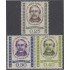 Venezuela  A- 736/38 1961 Centenario de la muerte de Rafael María Baralt MNH