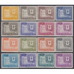 Venezuela A- 645/60 1958 4º Centenario de la Villa Santiago de Mérida de los Caballeros MNH Venezuela A- 645/60 1958 4º Centenario de la Villa Santiago de Mérida de los Caballeros MNH