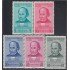Venezuela  A- 561/65 1954 Centenario de la muerte de Simón Rodríguez MNH