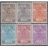 Venezuela  A- 555/60 1954 10º Conferencia Interamericana MNH
