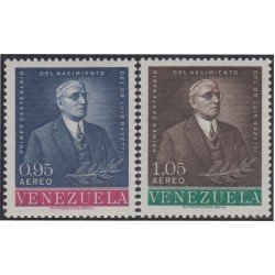Venezuela A- 796/97 1963 Centenario del nacimiento del Dr. Luis Razetti MH Venezuela A- 796/97 1963 Centenario del nacimiento del Dr. Luis Razetti MH