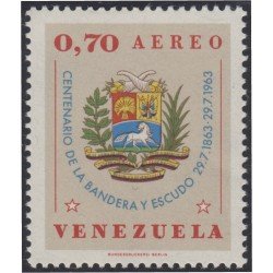 Venezuela A- 789 1963 Centenario de la Bandera y Escudo MH Venezuela A- 789 1963 Centenario de la Bandera y Escudo MH