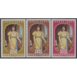 Venezuela A- 719/21 1960 Doña Luisa Cáceres Arismendi MH Venezuela A- 719/21 1960 Doña Luisa Cáceres Arismendi MH