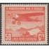 Chile A- 57 1941/42 Serie antigua Filigrane A  Avión MH