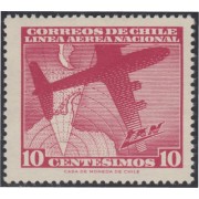 Chile A- 198A 1959 Servicio Interior Avión MNH