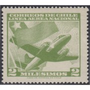 Chile A- 192 1959 Servicio Interior Avión MNH Chile A- 192 1959 Servicio Interior Avión MNH