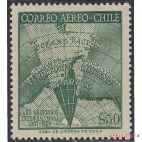 Chile A- 184 1959 Año geofísico internacional MNH