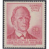Chile A- 181 1959 Instituto alemán C. Anwandter Valdivia MNH