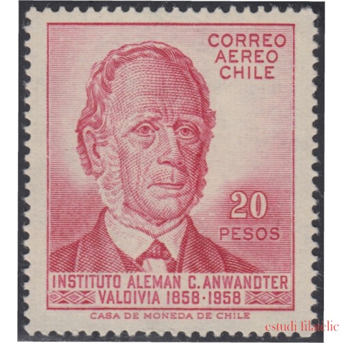 Chile A- 181 1959 Instituto alemán C. Anwandter Valdivia MNH