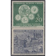 Chile A- 172/73 1957 Universidad Técnica Federico Santa María MNH Chile A- 172/73 1957 Universidad Técnica Federico Santa María MNH