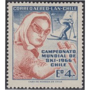 Chile A- 229 1966 Campeonato mundial de Ski MNH Chile A- 229 1966 Campeonato mundial de Ski MNH