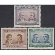 Chile A- 218/20 1964/65 150 Años del primer Gobierno Nacional MNH