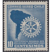Chile A- 202 1960 Conferencia sudamericana de Rotary International MH Chile A- 202 1960 Conferencia sudamericana de Rotary International MH